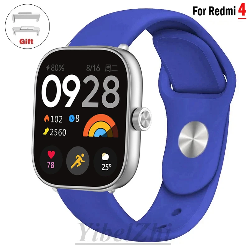 Soft Silicone Sport Bracelet Strap for Smartwatch Wristband Accessories
