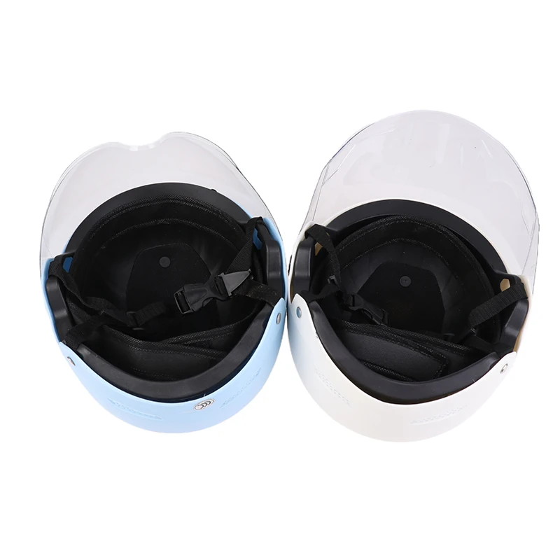 1 Piece 3C Certified Men's And Women's Adult Cartoon Electric Bicycle Motorcycle Half Helmet With Goggles Bicycle Safety Helmet | Sale Bangladesh 1 Piece 3C Certified Men's And Women's Adult Cartoon Electric Bicycle Motorcycle Half Helmet With Goggles Bicycle Safety Helmet Sale Bangladesh