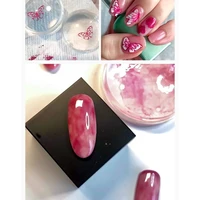 Stamper Set Jelly for Head With Scraper Art Template Print Silicone Dropship 2