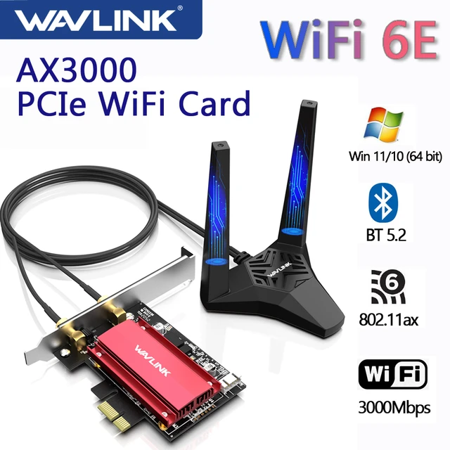  OKN WiFi 6E AX5400 PCIe WiFi Card for Desktop PC
