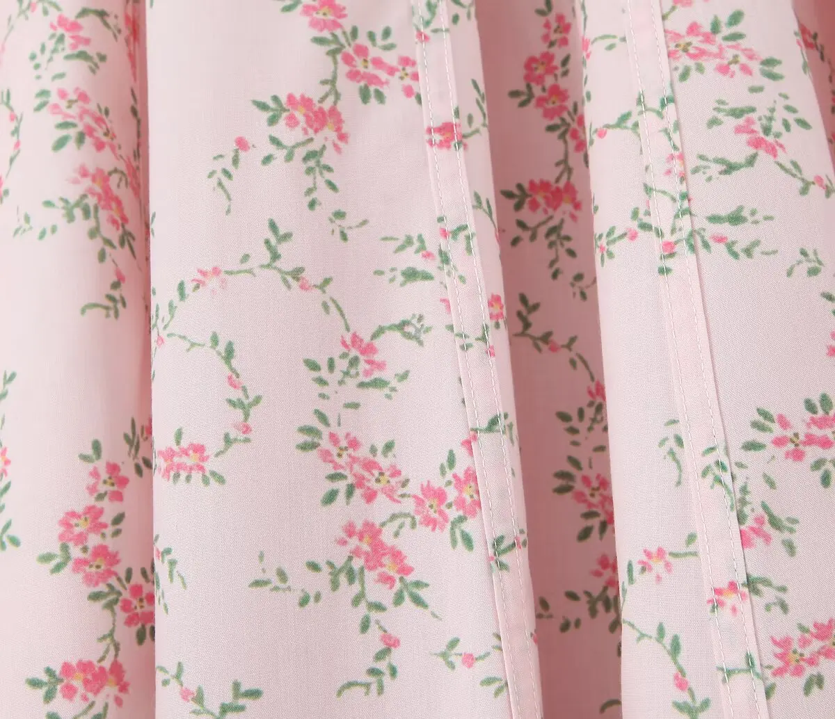 YENKYE Women Lace Up Bandage Back Floral Print Tank Dress Elegant Square Neck Sleeveless A-line Midi Summer Dresses Holiday Robe - view