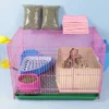 Extra Large Rabbit Litter Box Bunny Toilet with Drawer 50 Pet Toilet Film 25 Toilet Training Pad Cleaning Set Small Pet Box Pan 2