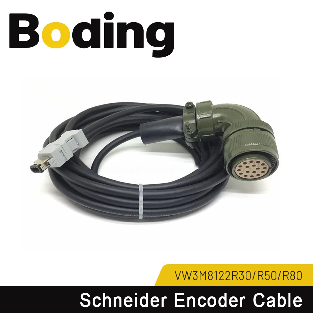 

Кабель серводвигателя Boding Lxm23 28 VW3M8122R50 VW3M8122R30 VW3M8122R100 для серводвигателя Schneider