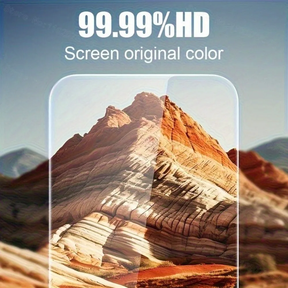 High-Definition Tempered Glass & Camera Lens Protector Set - Bubble-Free Installation