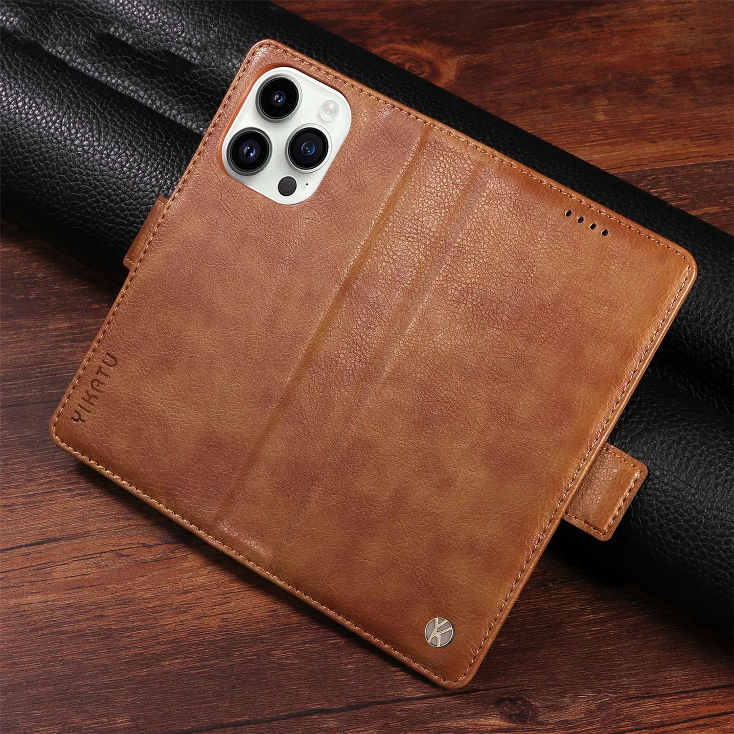 Leather Wallet Case Samsung Galaxy S8 S9 S10 Plus S20 S21 FE S22 S23 S24 Ultra Holder Magnetic Stand Flip Phone Book Cover