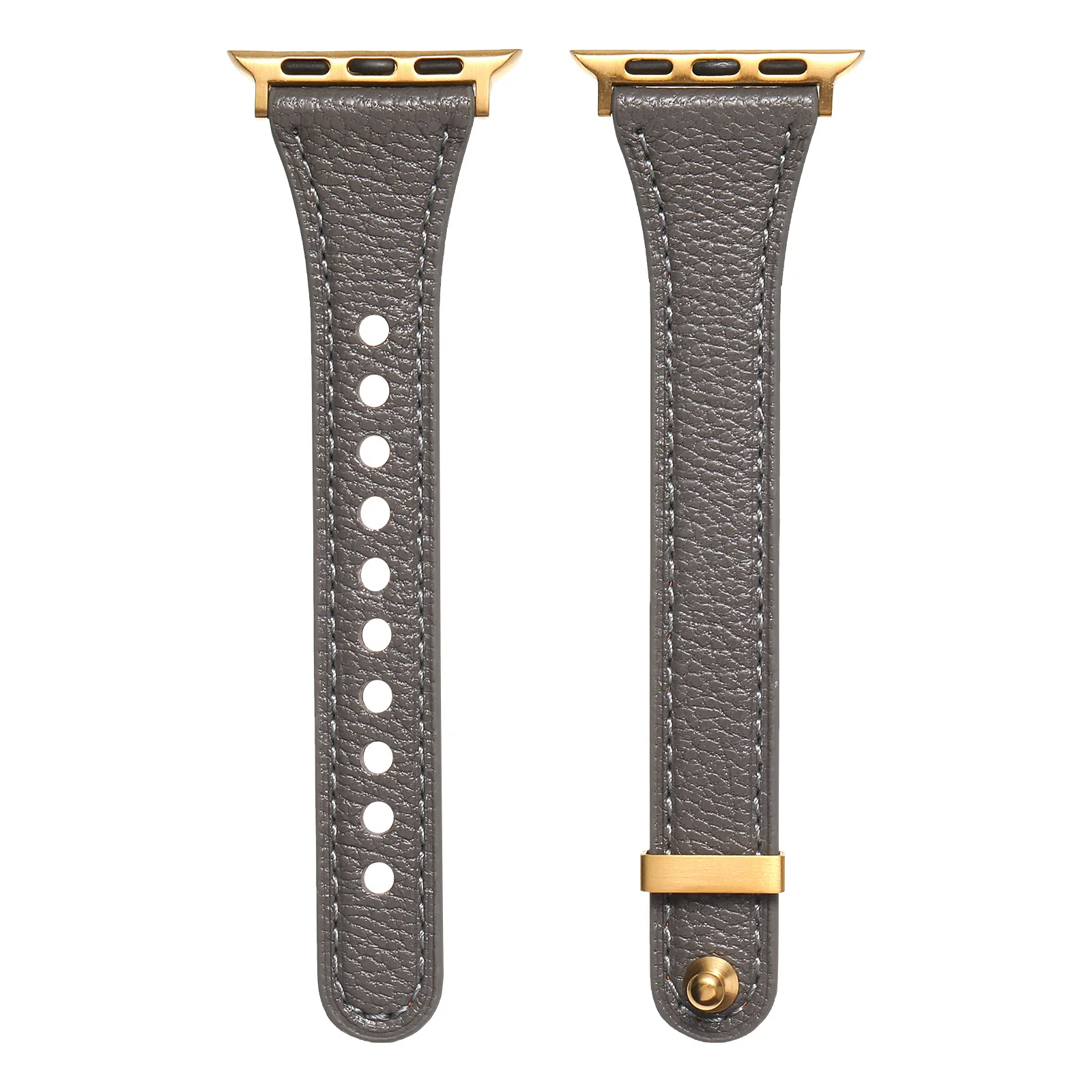 Luxurious Sheepskin Leather Strap for Smartwatches - Slim Women's Bracelet