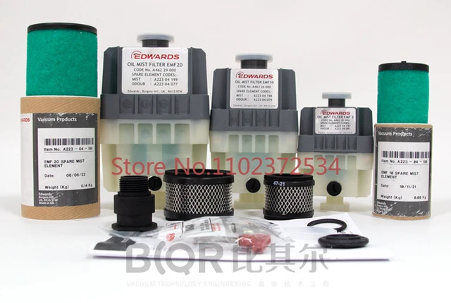 Auspuff filter EMF10 - Bestell Nr. : PPE46226000 für Vakuumpumpe Edwards  Vacuum E1M E2M. Ihre Ersatzteile bis zu 50% günstiger