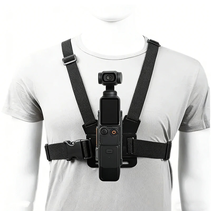 DJI 오즈모 포켓 1 2 / 포켓 3 4 / 오즈모 나노 카메라 액세서리용 가슴 스트랩 스포츠 촬영 안정화 방지 탈착식 탄성 벨트