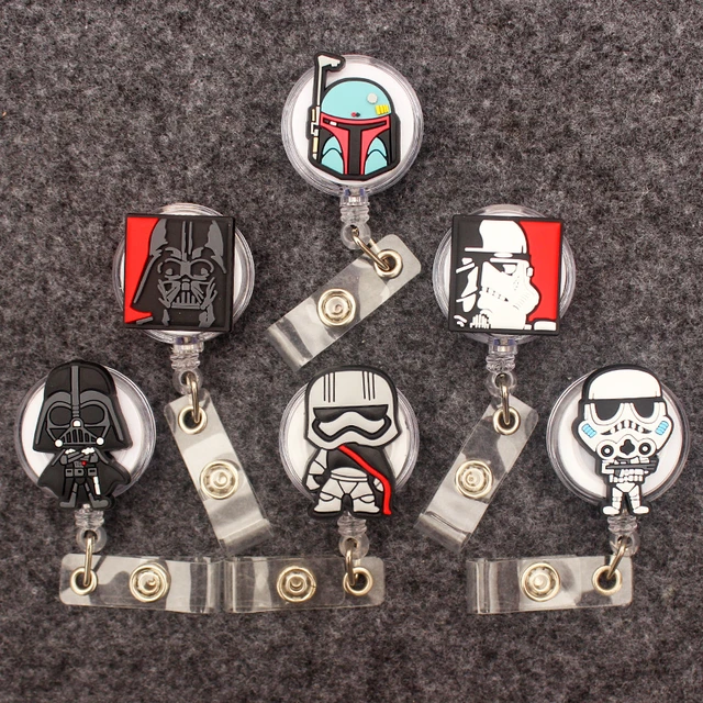 Retractable Id Card Holder Star Wars  Star Wars Retractable Badge Holder -  Disney - Aliexpress