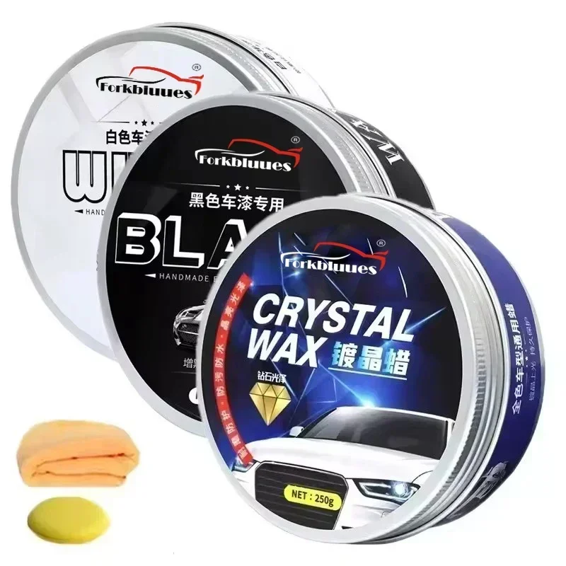 Car Wax Crystal Plating Set Hard Glossy Wax Layer Covering Paint Surface Coating Formula Waterproof Film Car Polish 1