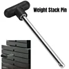 1/2Pc 9.5MM Weight Stack Pin Gym Pin Heavy Duty Replacement Weight Machine Pin Fitness Home Gym Universal Exercise Machine Parts 1