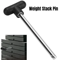 1/2Pc 9.5MM Weight Stack Pin Gym Pin Heavy Duty Replacement Weight Machine Pin Fitness Home Gym Universal Exercise Machine Parts 1