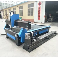 Hot Sale!! CNC Plasma Router Metal Cutting Wood Engraving Tool Double Tables Machinery For Iron Aluminum Galvanized Sheet 2