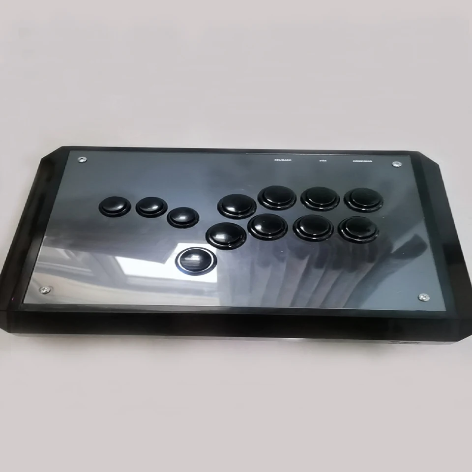 Arcade Hitbox Fight Stick Case Excellence Arcade Stick Plastic Model T Hitbox Empty Cases for Custom DIY Builds Customs Layouts