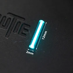 Tactical Gas Tube Replacement Self Luminous Emergency Light EDC Watch Fingertip Decor
