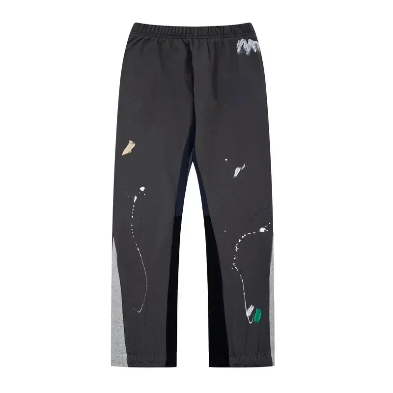 Tie Dye Sweatpants Y2K Retro Clothing Men's Women's Hip Hop Letter Loose Casual Pants Casual Stretch Waist Jogger Pants 4