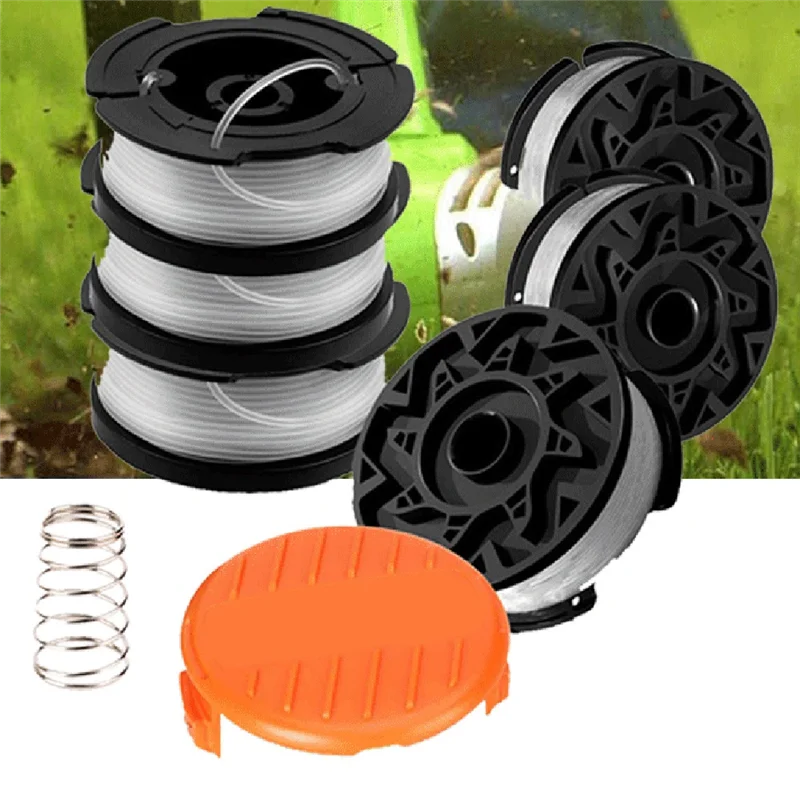 Replacement Spool Scap Cover For Black Decker Line String Spring Trimmer  Weed Eater Refills 30ft 0.065”af-100-3zp - Garden Power Tool Accessories -  AliExpress