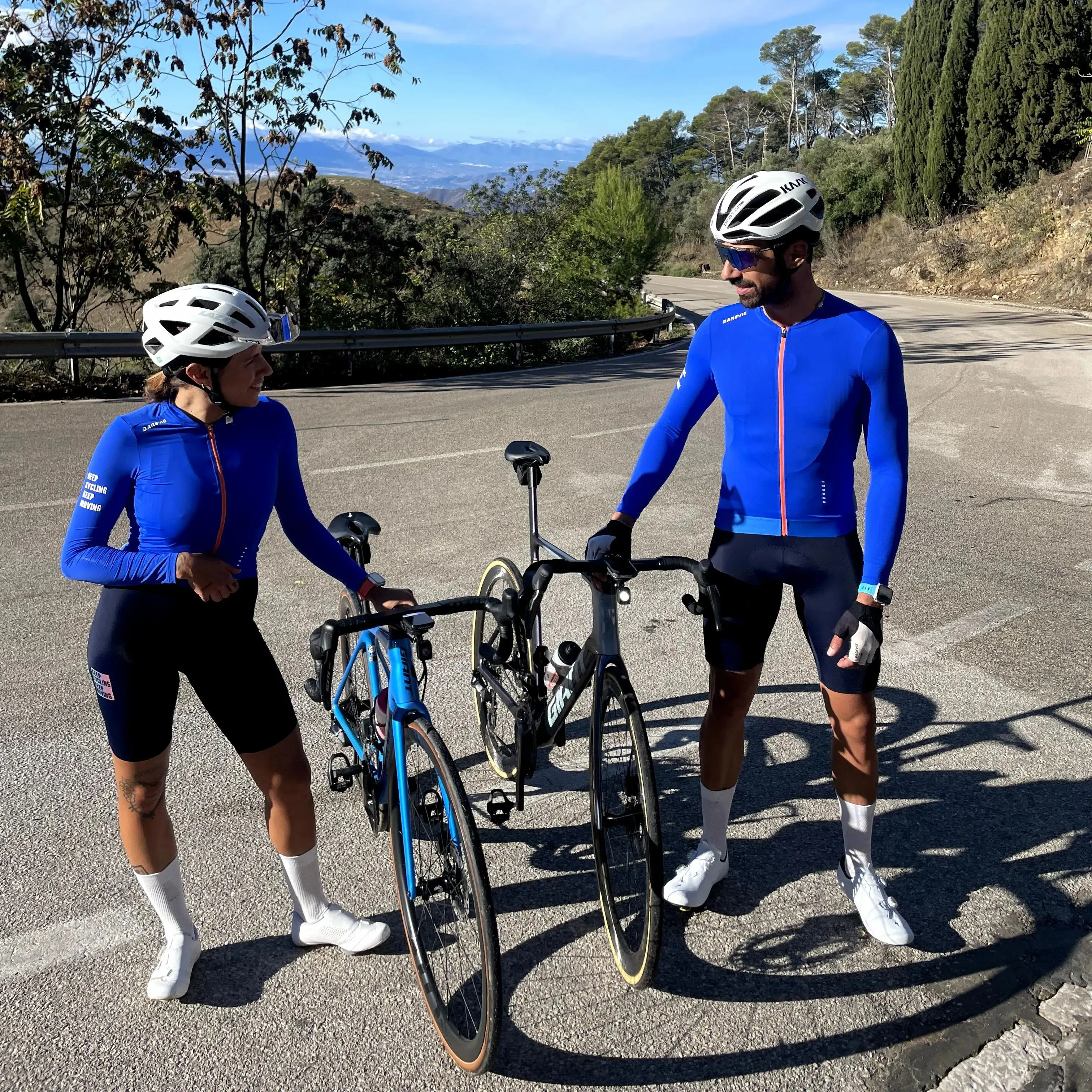 DAREVIE Cycling Jersey Long Sleeve Men Women Cool Technology Man Cycling Maillot Soft Breathable Quick Dry SPF 50 Small Size 3