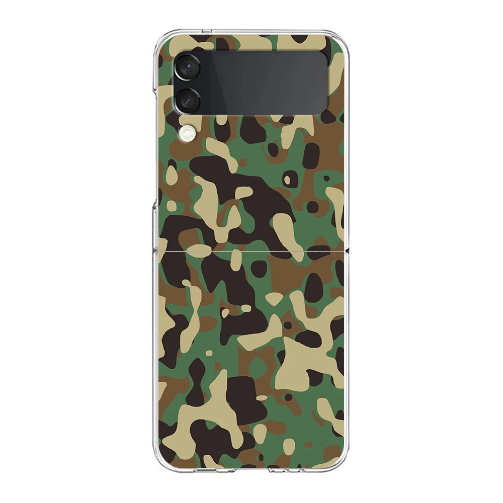 Stealth Series: Camouflage Shockproof Foldable Phone Case – Black Cover