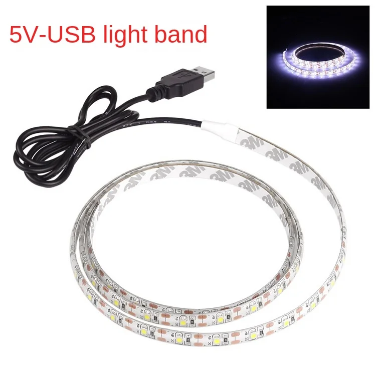 Usb5v Light Strip 1 Meter 60  Epoxy Waterproof Soft   Low Voltage  Christmas Halloween Garden Decoration