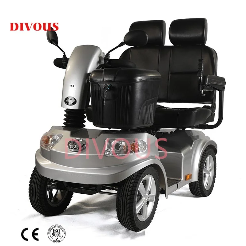 Adult Four-wheeled Electric Car Mobility Scooter Suitable Elderly Disabled 4