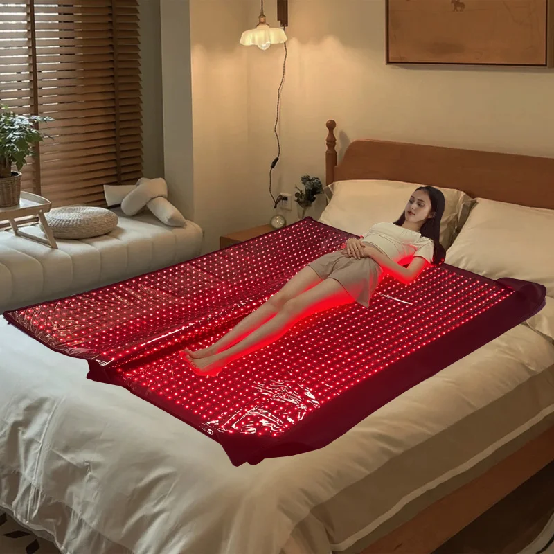 LED Light Therapy Spa Capsule 660nm 850nm Infrared Sauna Full Body Care Red Light Therapy Sleeping Bag