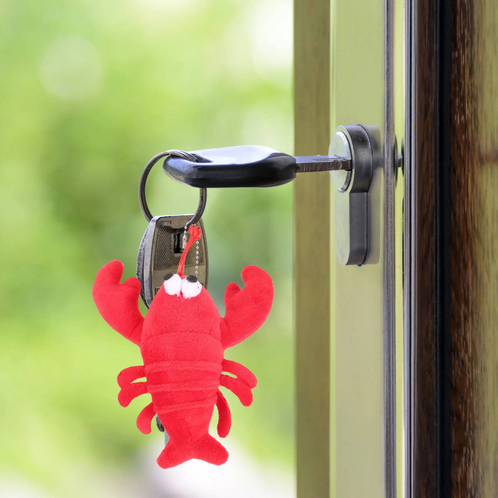 2pcs Cartoon Plush Key Chain Chic Phone Bag Pendant Car Key Hanging Ornament keychain bag ornament keychain