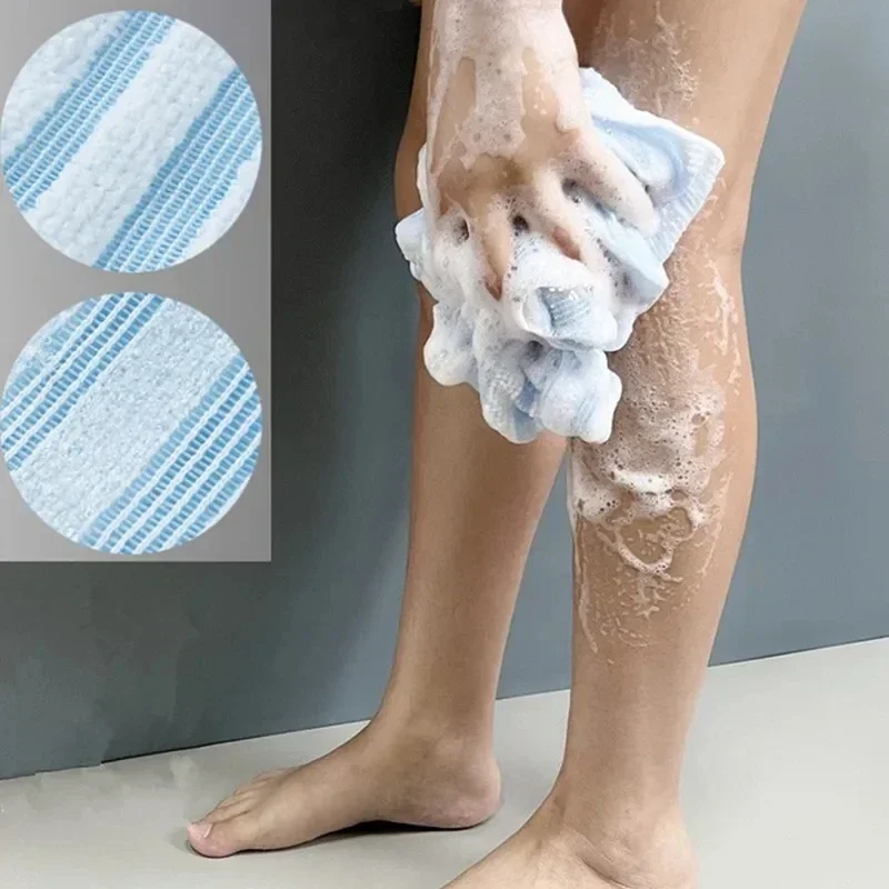 Silver-Ion Exfoliating Shower Back Scrubber 4