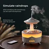 Rain Cloud Humidifier Water Drip with Remote Raindrop Humidifier Rain Cloud Diffuser Mushroon Air Humidifier with Rain Lamp 3