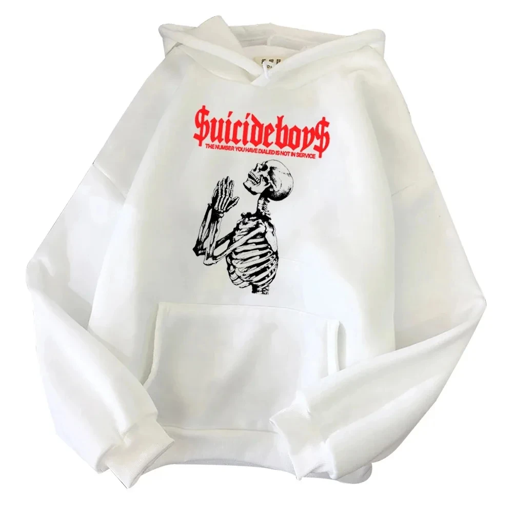 fashion Suicideboys Hoodie Music Tour Sweatshirt Design Album Merch Gift for Fan Unisex Pullover Tops Streetwear