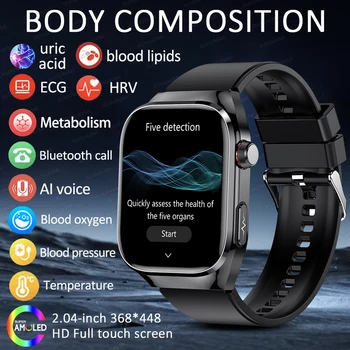 2025 Five-Organ Health AMOLED Smartwatch