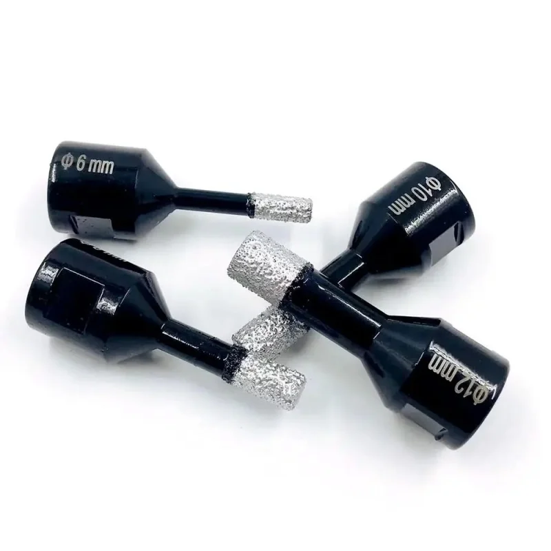 Drill Bit Set Drill Bits Drill Bit M14 Thread Brazed Diamond Drilling Core Bit Vacuum Hole Opener Angle Grinder For Ceramic Tile Granite Marble