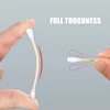 500PCS Boxed Double Headed Circular Disposable Makeup Cotton Swab and Makeup Removal Daily Cleaning Pet Care Multi-purpose 4