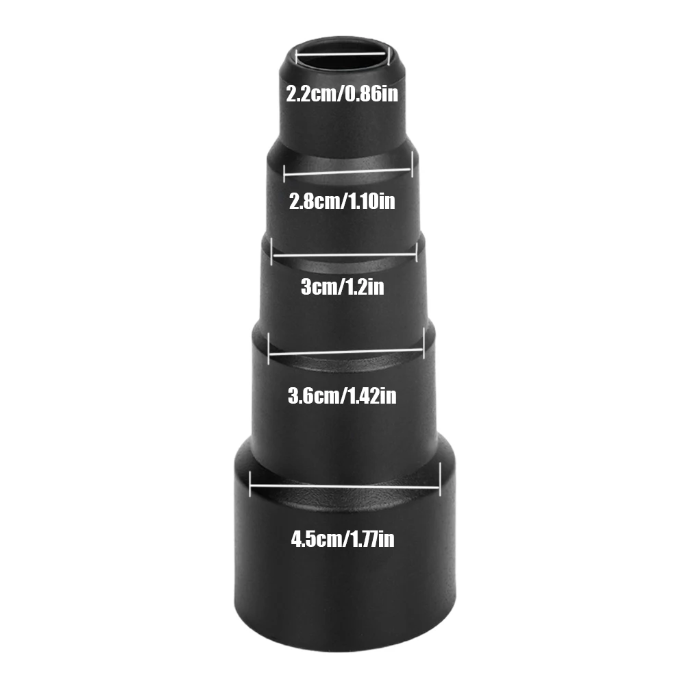 4/5-layer Vacuum Cleaner Hose Adapter 22mm 28mm 30mm 36mm 45mm Dust Extraction Hose Adapter Connector Universal Replacement