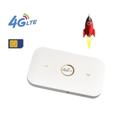 4G WiFi Router Mini Mobile 150Mbps Wireless Portable Pocket Hotspots With SIM Card Slot For Car Travel 2100mAh High Speed