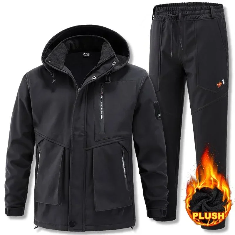 Motorcycle Jacket Motorcycle Set Men Jacket Windproof Waterproof Motorbike Riding Clothing Protective Gear Chaqueta Moto Male Motorcycle Clothing