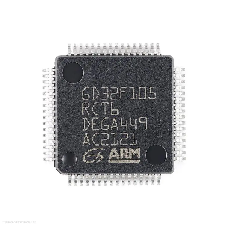 

Original GD32F105 32F105RCT6 GD32F105RCT6 LQFP-64 ARM Cortex-M3 32-bit microcontroller-MCU chip
