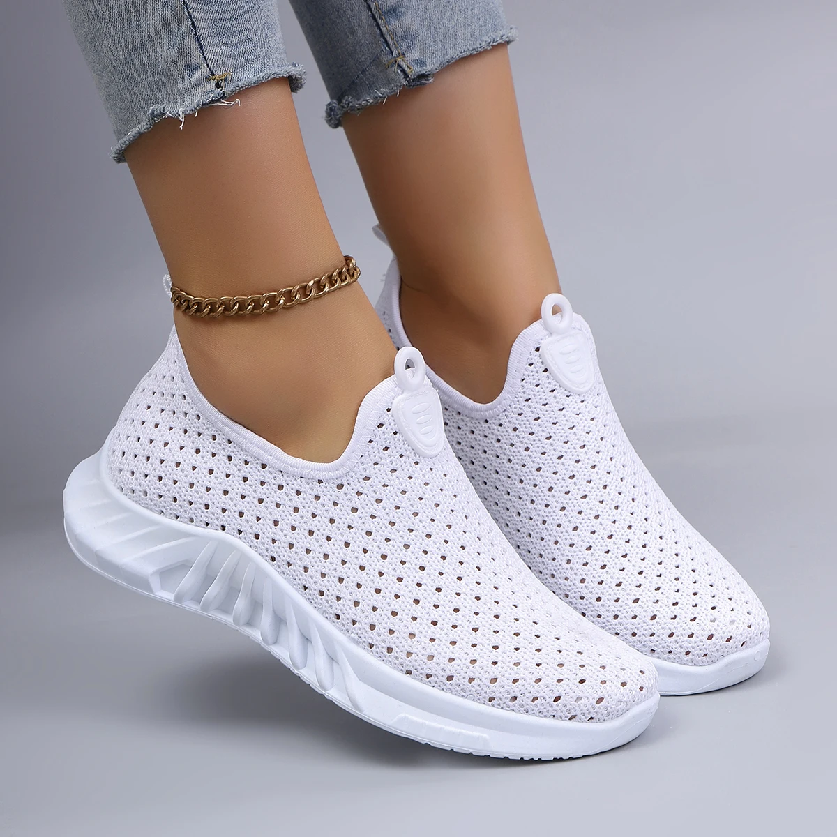 Women's summer breathable mesh flat shoes women's shoes casual sneakers shoes, clearance free shipping