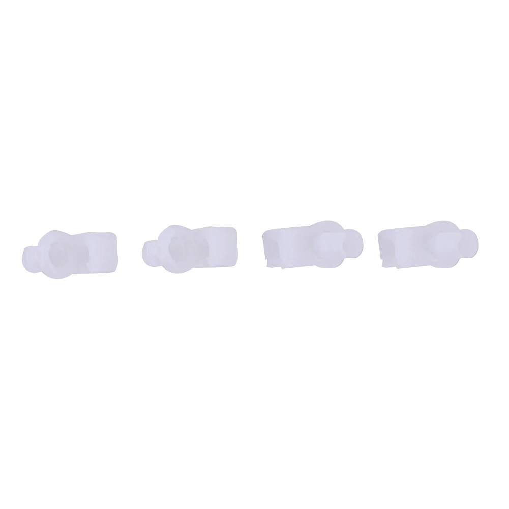 

Replacement Useful Fixed Clip Durable Fastener Rod Clip For Hole 5-7 Mm High Quality White 100% Brand New 4PCS