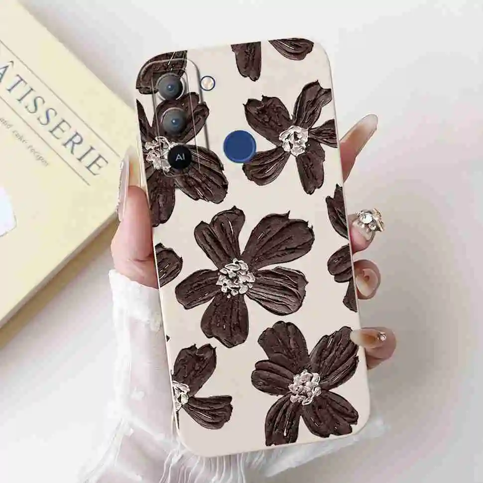 Tecno Pop 5 LTE Shockproof Painted Silicone Phone Case
