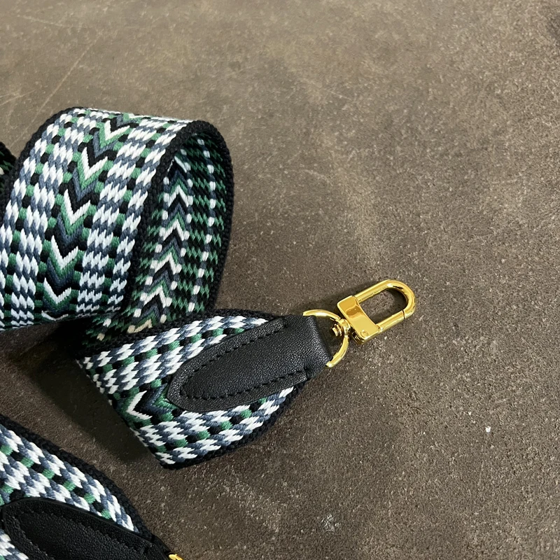 5cm Wide Canvas With A Leather Material Bag With Strap Strap With Strap Bag Accessories DIY Fashion Casual Hundred-and-size