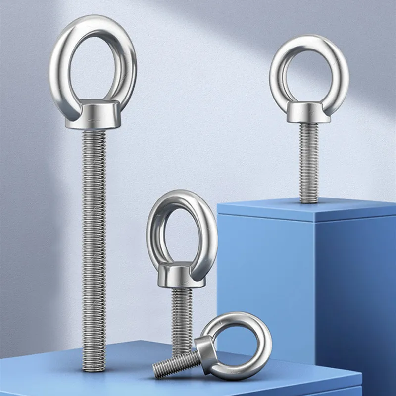 Parafusos, Anel Loop Buraco, Cabo Corda Eyebolt,
