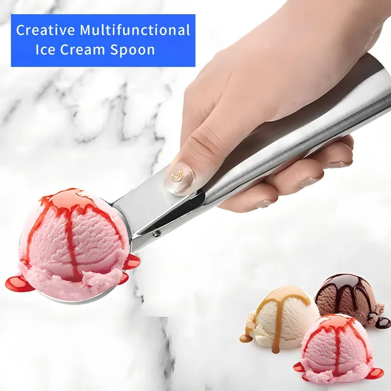 Stainless Steel Ice Cream Scoop and Scooping Tool Multi-functional Fruit