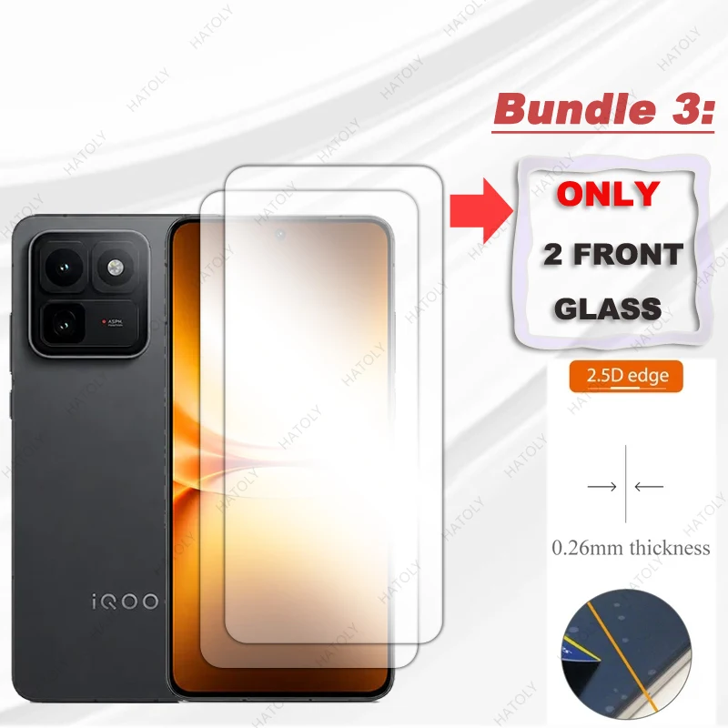 HD Clear Glass Screen and Camera Lens Protector