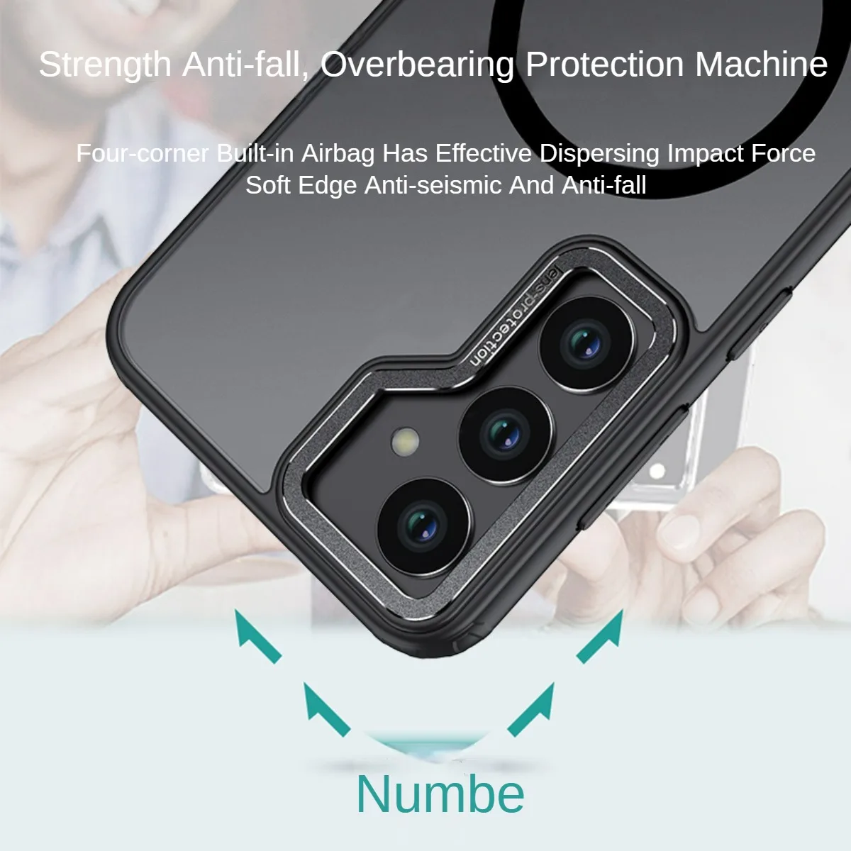 For Magsafe Samsung Galaxy S24 S23 Ultra Plus Case Skin Friendly Matte Metal Lens Magnetic Wireless Charging Cover Accessories