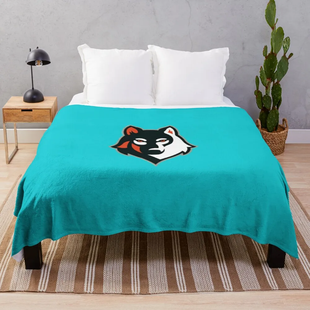 

A Wolf from Oak Meadows Throw Blanket Blanket Luxury Single Blanket