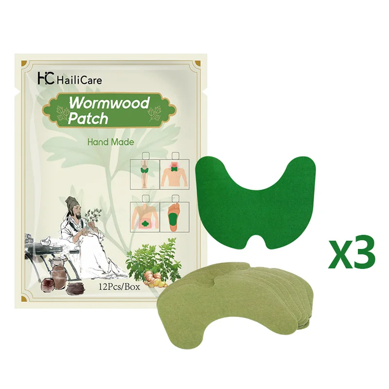 12/36/60 قطعة الشيح تخفيف الآلام ملصق الجص لتخفيف...