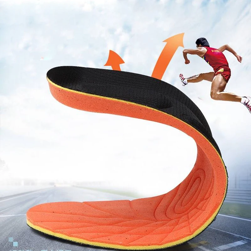 Memory Foam Sports Running insoles orthotic Arch Support Shoes Insole Man Women Flat Feet Breathable Orthopedic Insoles for feet