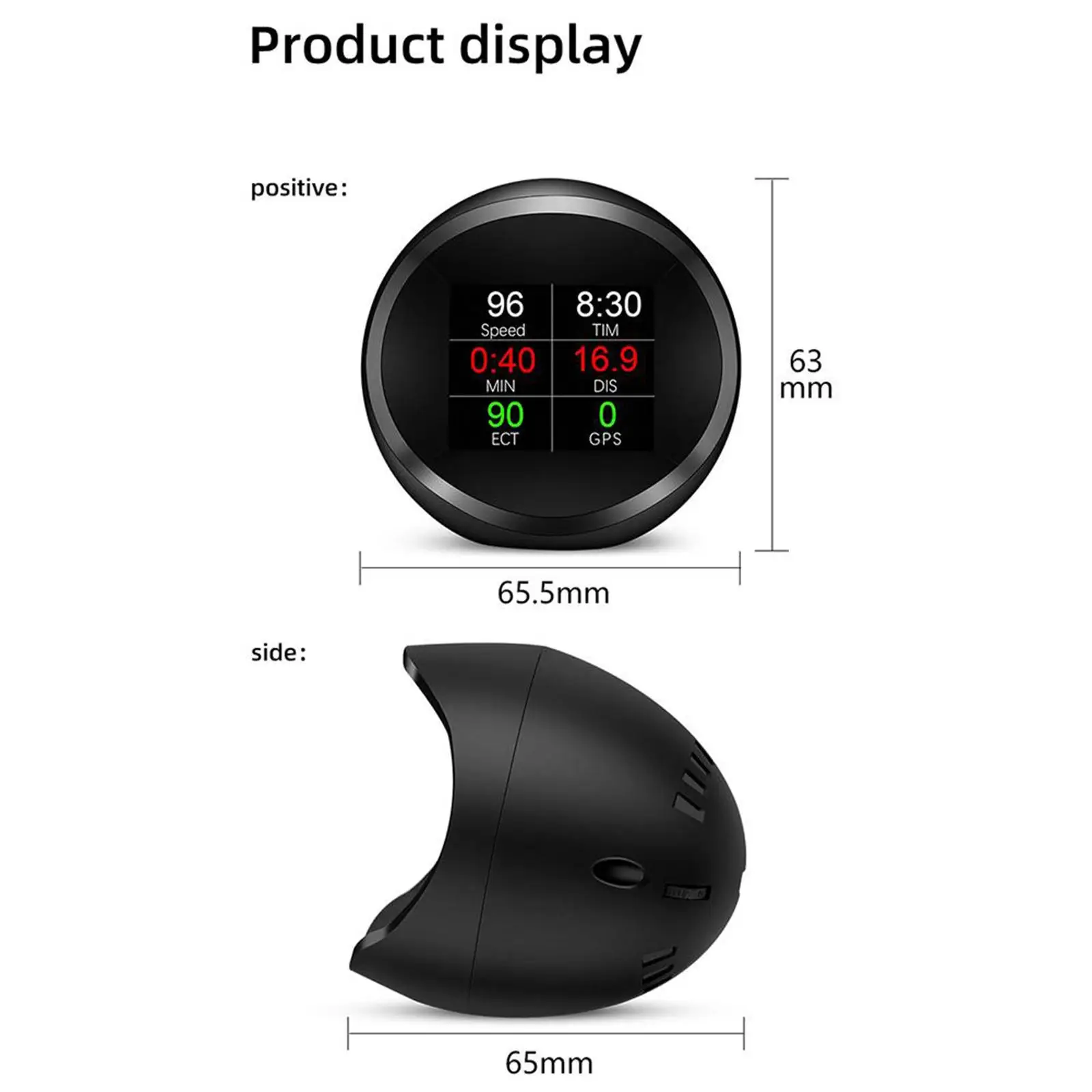 2 in 1  HUD ÷, 1.6 ġ  ڵ ÷, ӵ 