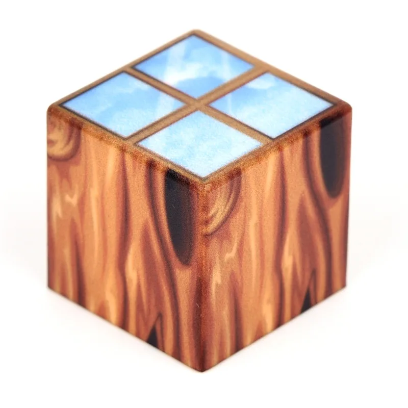 4PCS/Set 2.5 * 2.5CM Magnetic Block World Building for Children Decompression Cube Sensory Magnetic Block Toys